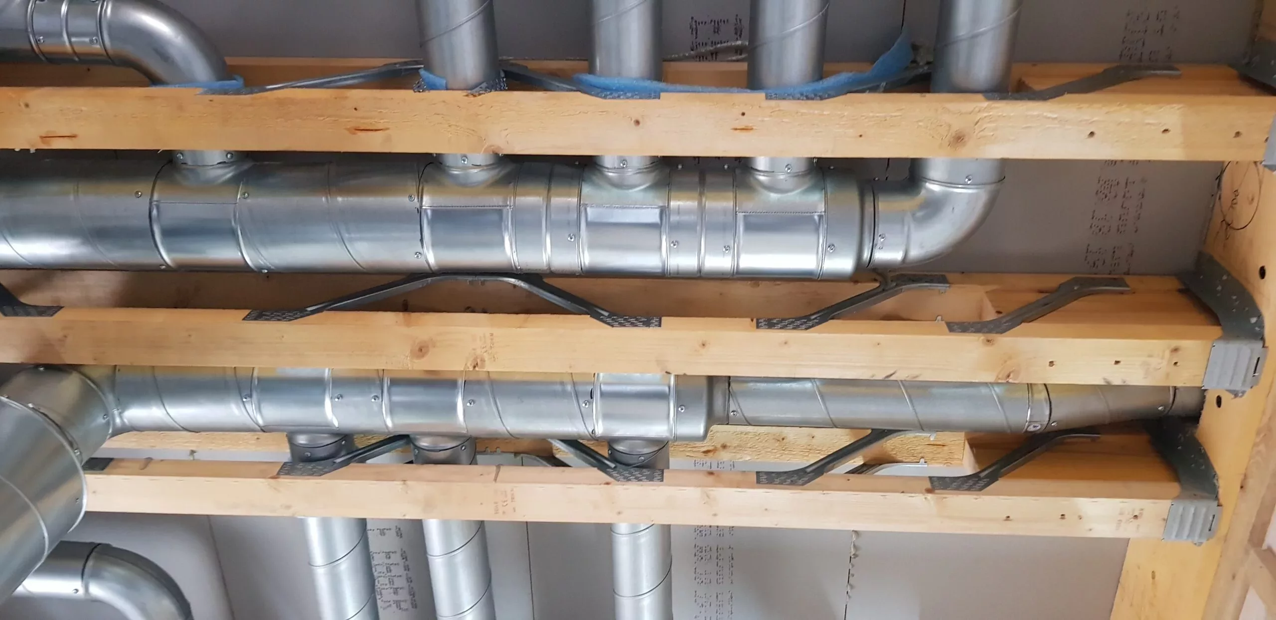 MVHR Ducting Home Ventilation Ductwork For MVHR Systems