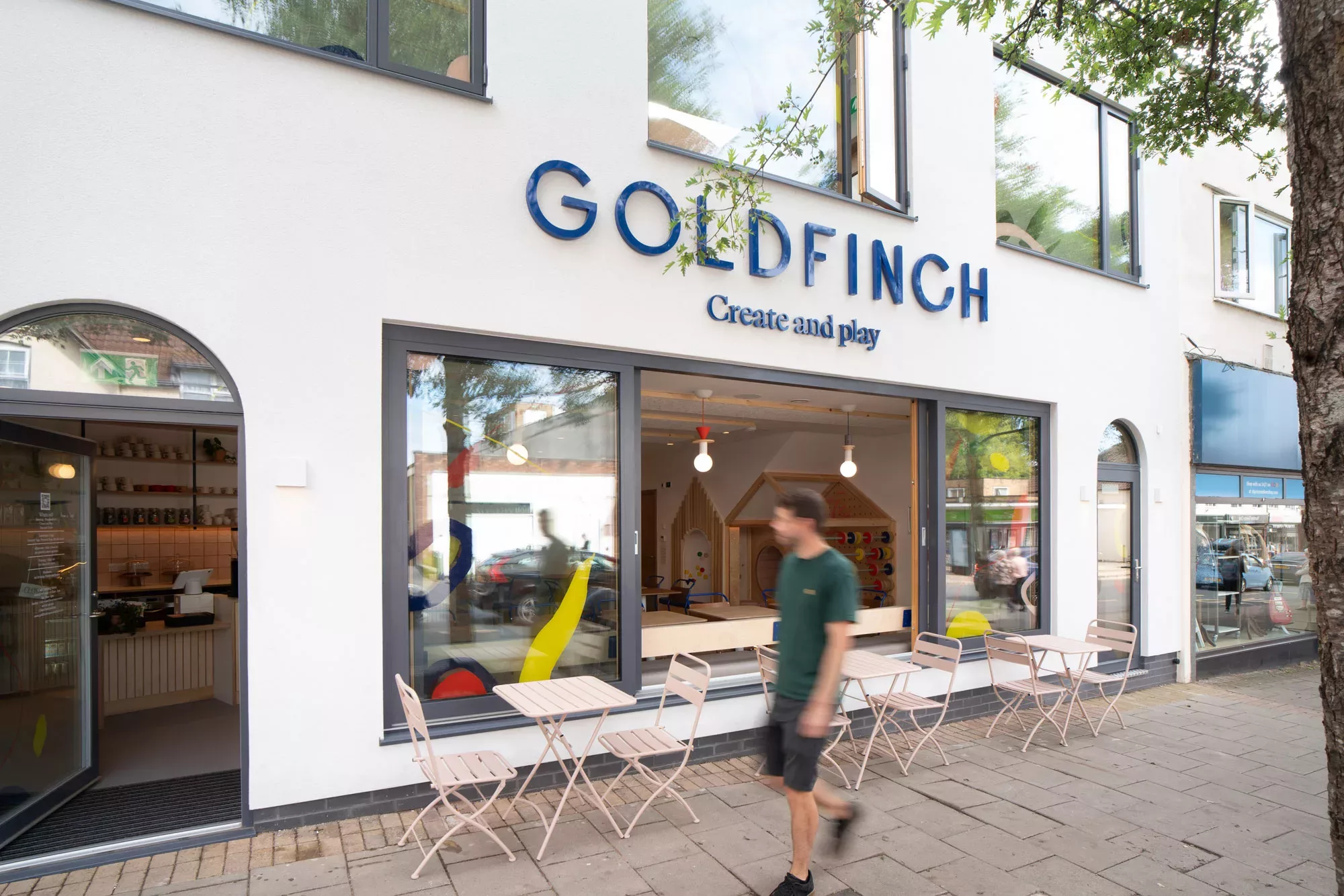Goldfinch Create and Play in Westbury on Trym in Bristol - view from the street